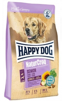 Сухой корм для пожилых собак всех пород Happy Dog NaturCroq Senior 19/8 (птица, телятина)